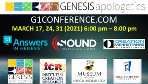 Annual Genesis Apologetics G1-Conference @ Live Streamed